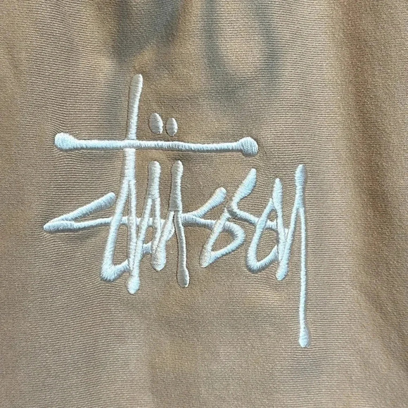 Stussy Designer Basic Appliqué Designer Hoodie Sweatshirt SM - Picture 3 of 16